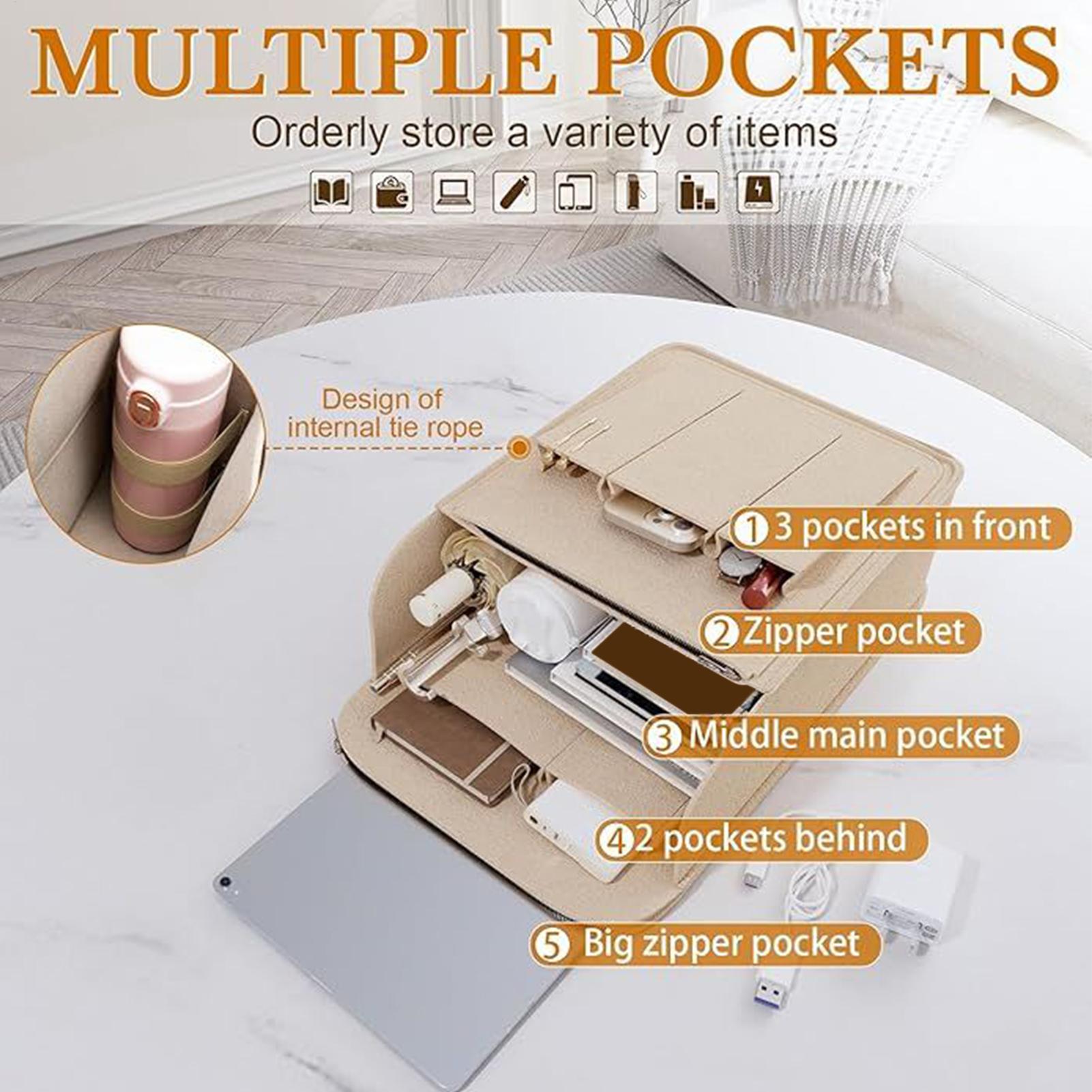 Backpack Insert Organizer - 북백 정리용 인서트 대용량 휴대용 백팩