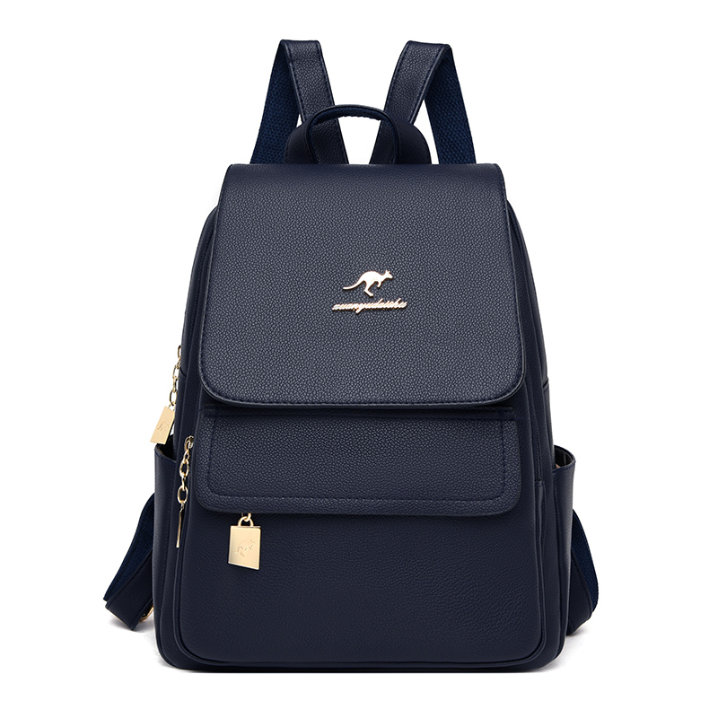 Mini Backpack Purse - 고품질 가죽 배낭 여성 대용량 여행