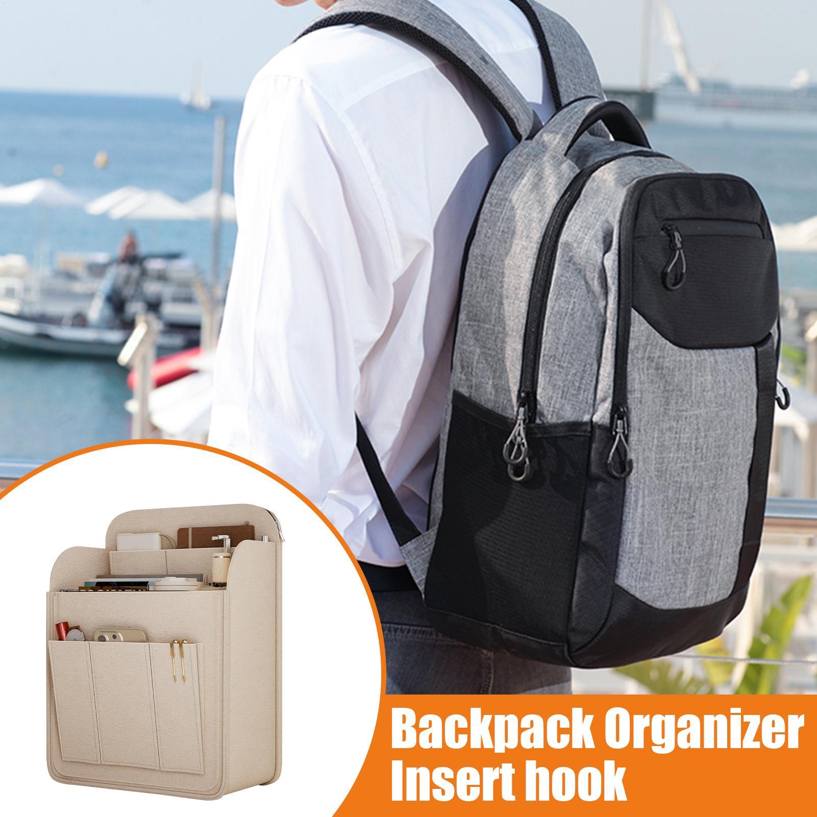 Backpack Insert Organizer - 북백 정리용 인서트 대용량 휴대용 백팩