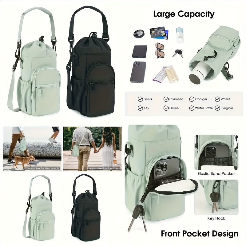 조절 가능한 스트랩이 있는 휴대용 물병 가방, 보온 머 - Hydration Pack Outdoor 리뷰 및 가격