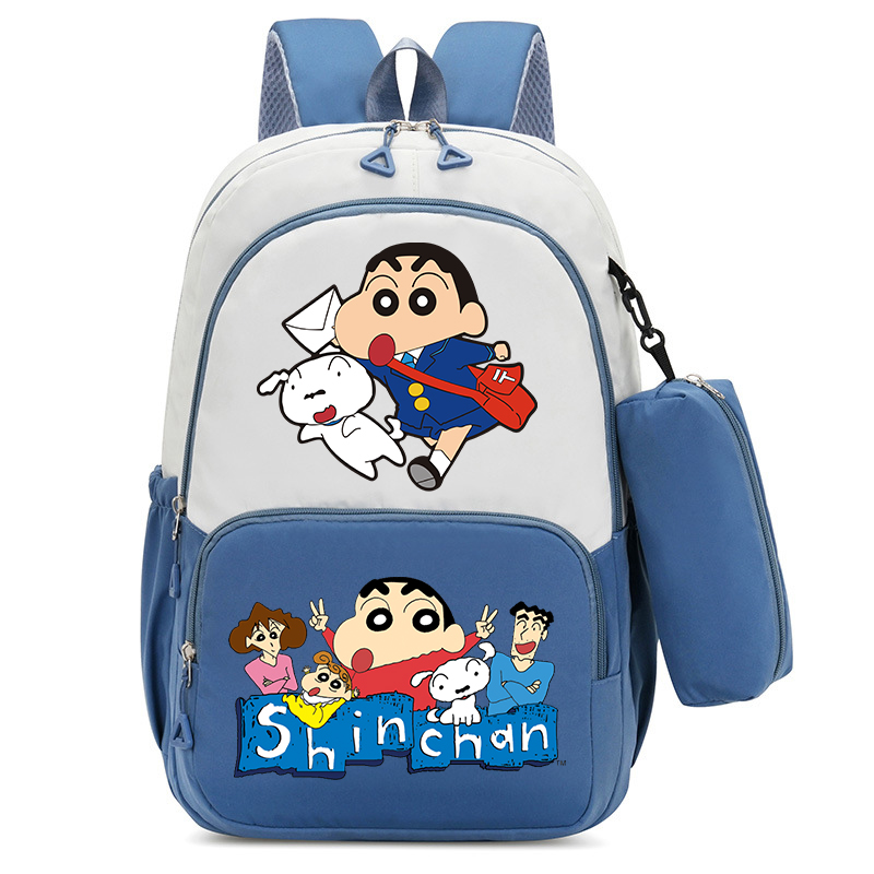 크레용 신짱 소년 소녀 학교 가방 연필 케이스 2pcs - School Backpack Teen 리뷰 및 가격