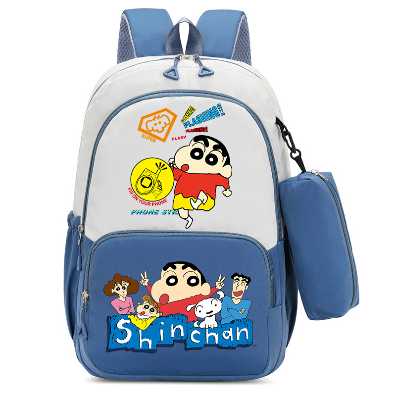 크레용 신짱 소년 소녀 학교 가방 연필 케이스 2pcs - School Backpack Teen 리뷰 및 가격